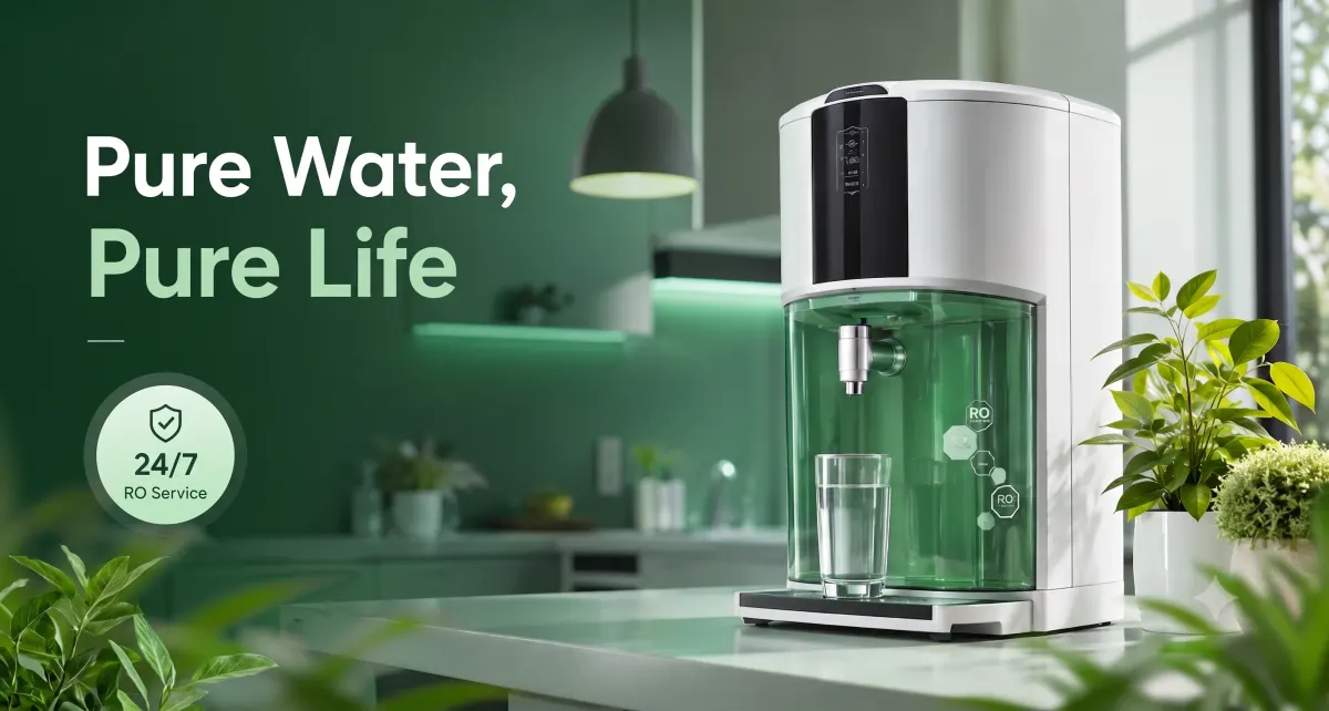 RO water purifier service banner